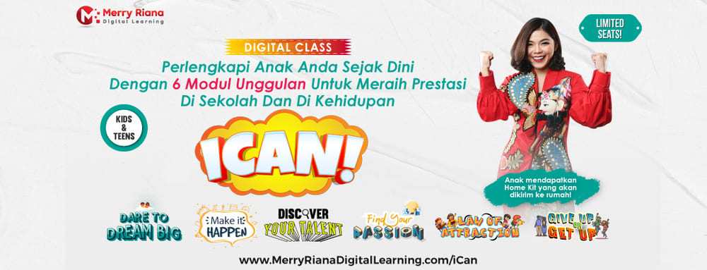 Kursus Online I Can! by Merry Riana Digital Learning