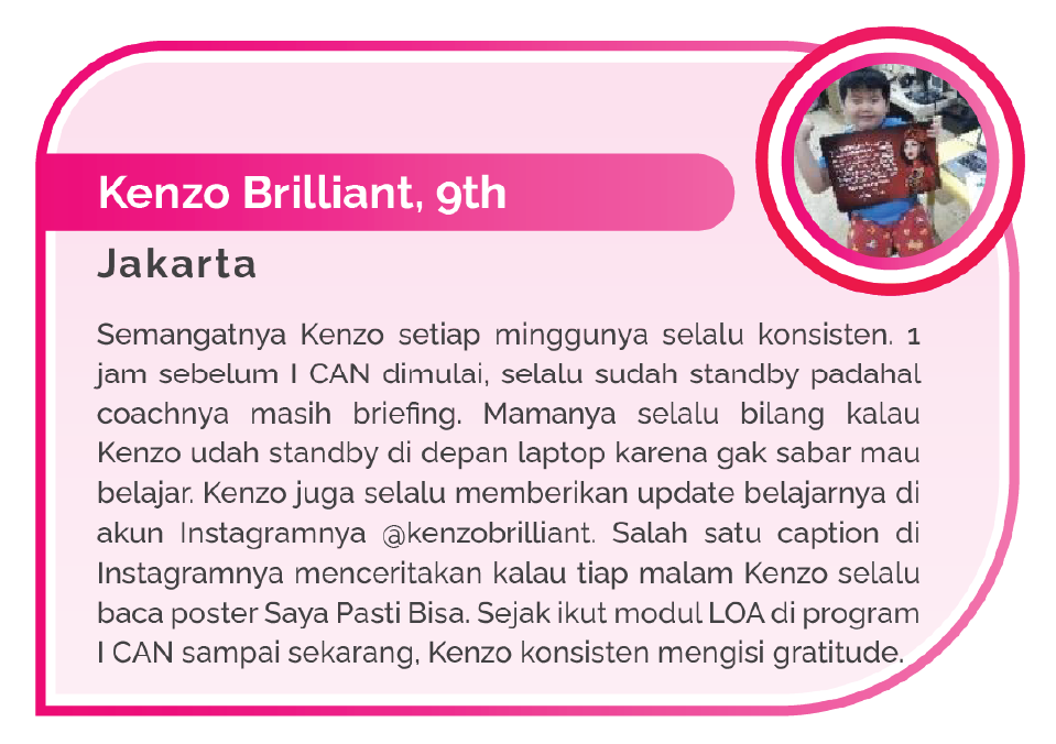 Testimoni dari Renny tentang Kursus Online I Can!
